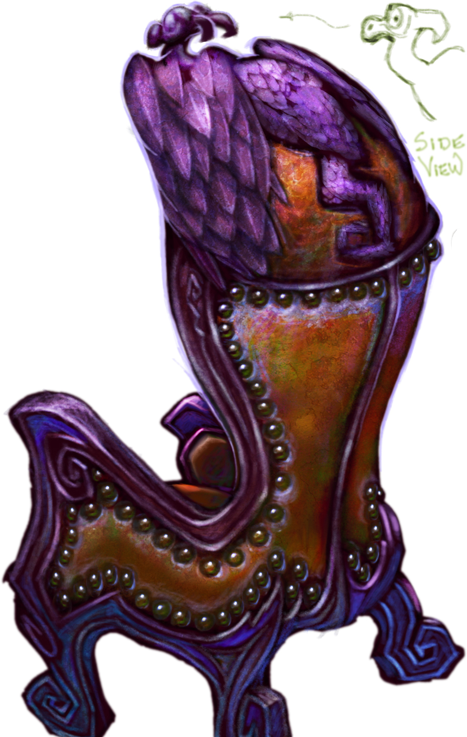 Gary_Freeman_Cartoon_Concept_Art_Goth_Furniture2