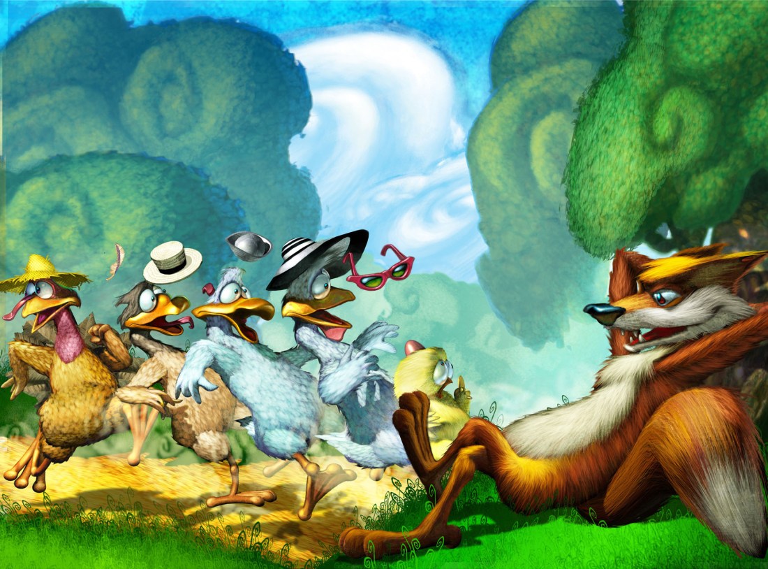 Gary_Freeman_Childrens_illustration-Gang_meets_Foxey
