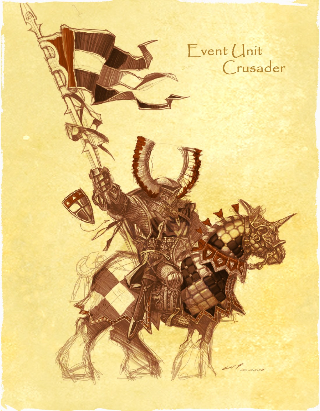 Gary_Freeman_Concept_Art_Combat_Sketch_Crusader