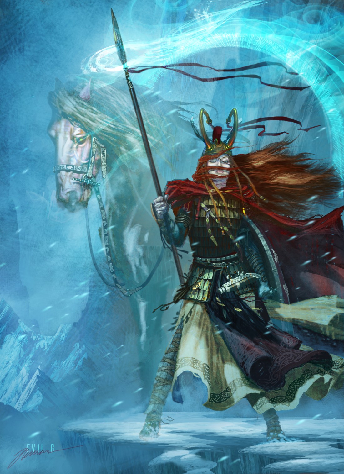 Gary_Freeman_Fantasy_Illustration_VALKYRIE